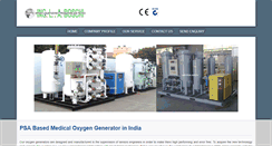 Desktop Screenshot of oxygen-generator.org