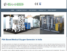 Tablet Screenshot of oxygen-generator.org